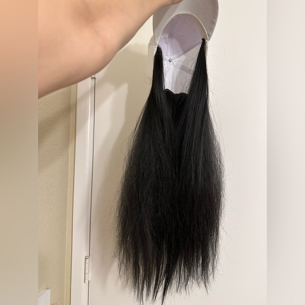 White Baseball Cap - image 4